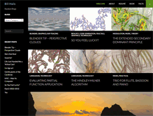 Tablet Screenshot of billhails.net
